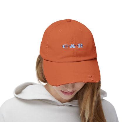 C & R Unisex Distressed Cap