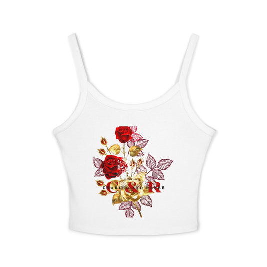 C & R Rose Women's Spaghetti Strap Tank Top